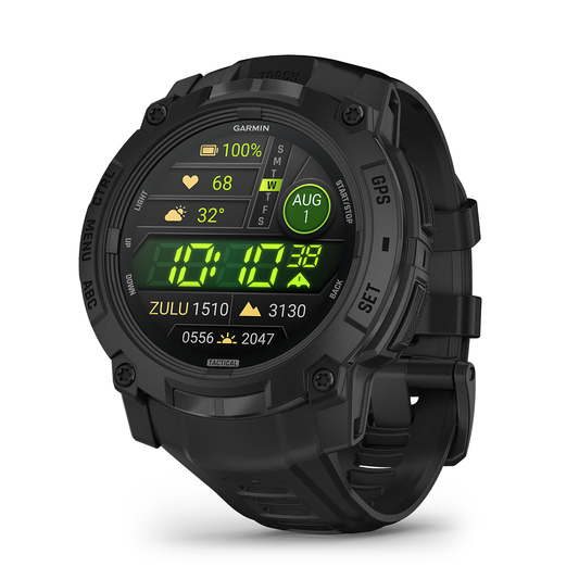 Reloj Garmin Instinct 3 - 50mm, AMOLED Tactical Edition Negro 010-03020-50