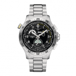 Reloj Hamilton Khaki Aviation Worldtimer Chrono Quartz H76714135