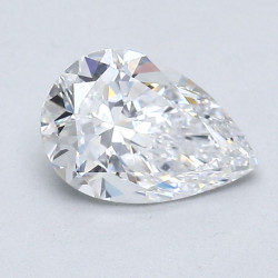 Diamante Certificado Talla Pera de 0,40 quilates I SI1