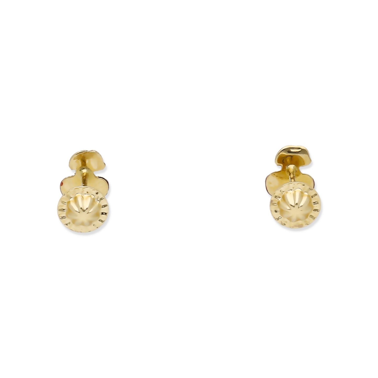 Pendientes Bebé Cereza Esmaltada de Oro 18K