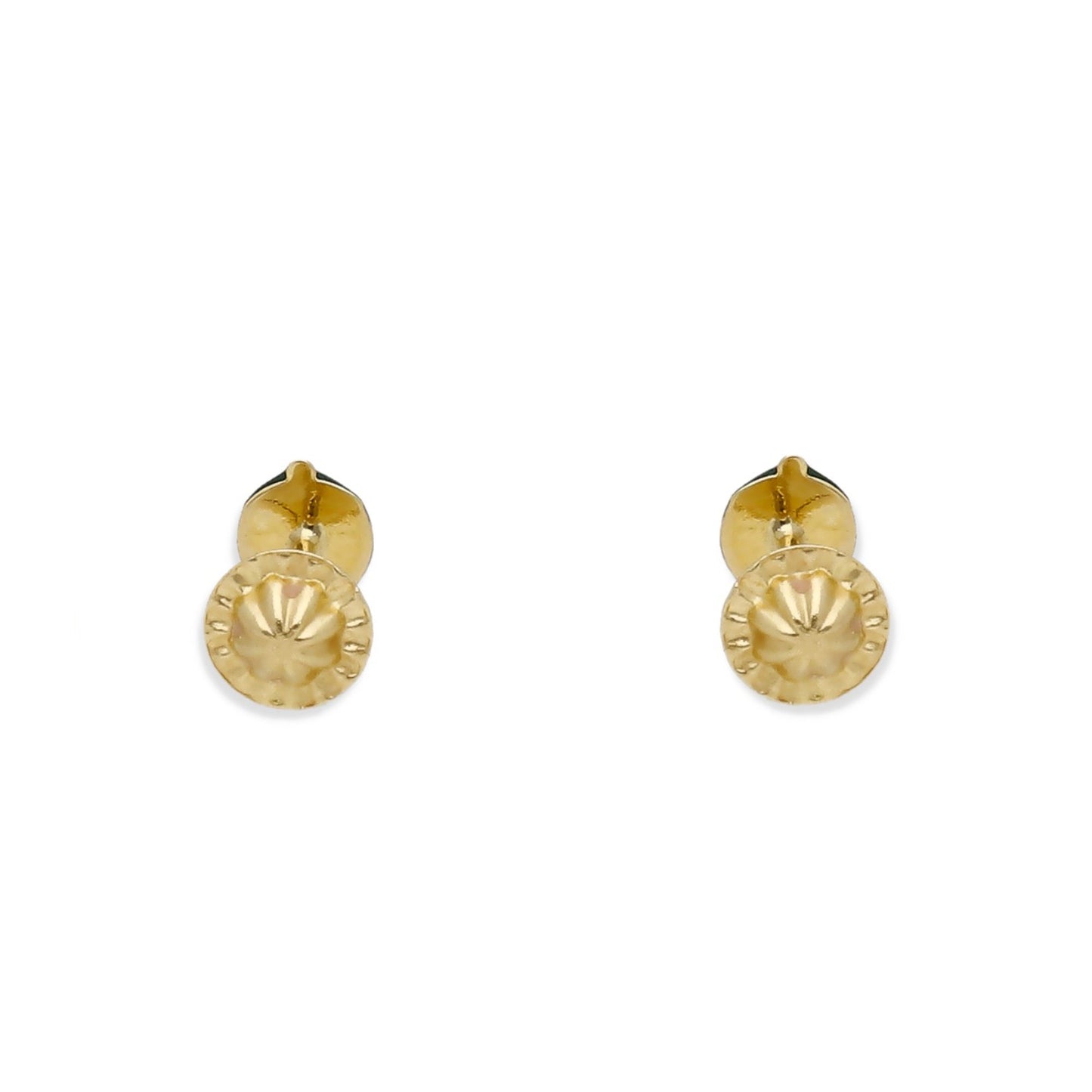 Pendientes Bebé Fresa Esmaltada de Oro 18K