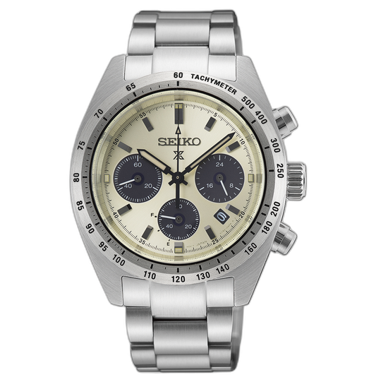 Reloj Seiko Prospex Speedtimer Solar EL Eur. Dorada SSC959P1