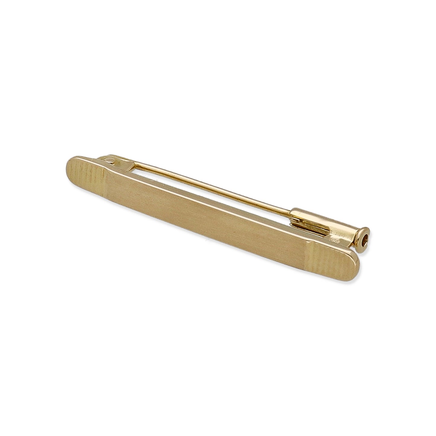 Imperdible Bebé de Barra Mate en Oro Amarillo 18K