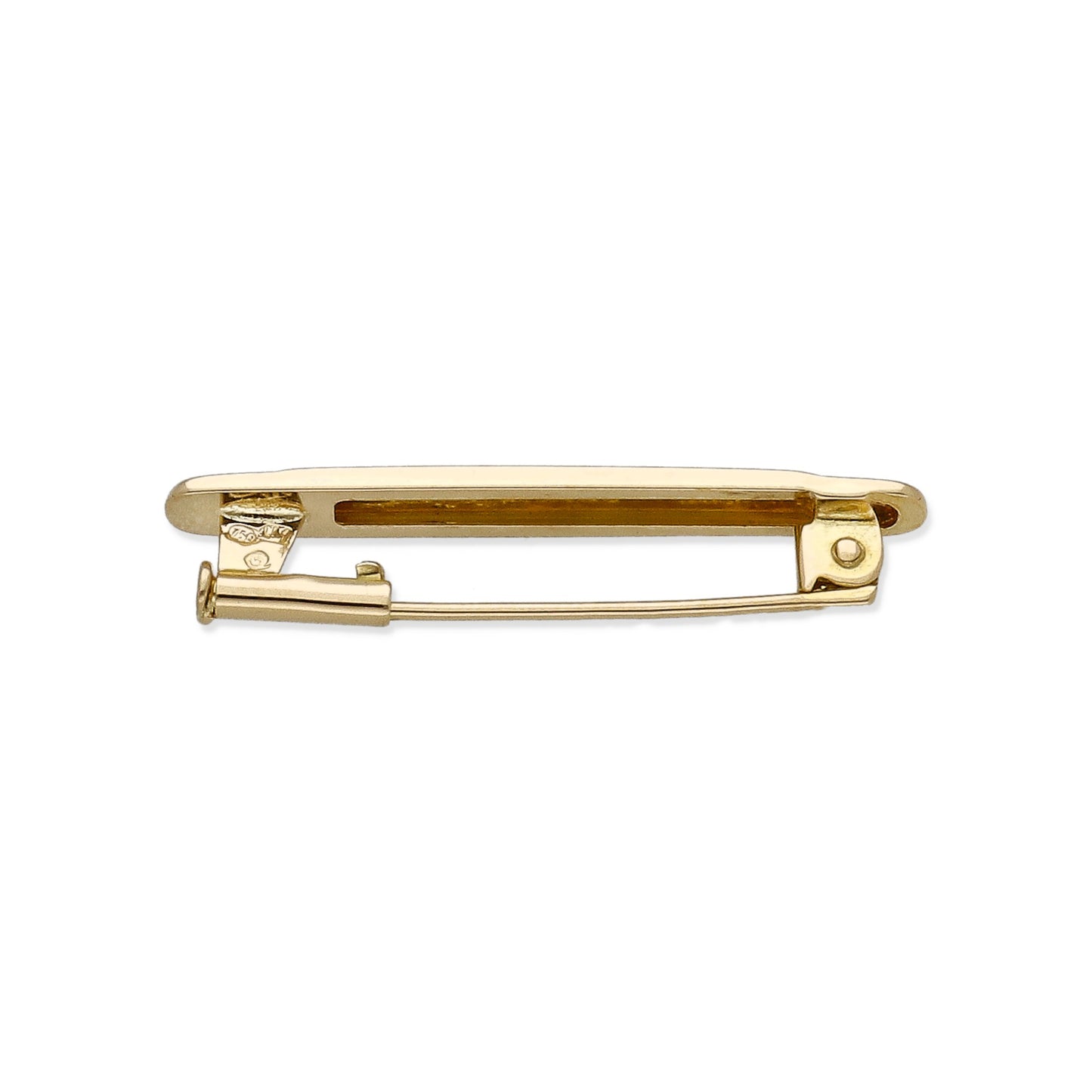 Imperdible Bebé de Barra Mate en Oro Amarillo 18K
