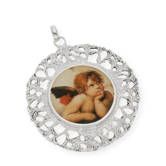 Medalla de Cuna de Plata de ley Ángel