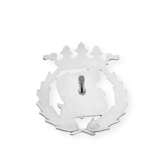 Pin Insignia Profesional de Magisterio en Plata de Ley 925