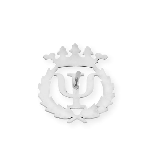 Pin Insignia Profesional de Psicología en Plata de Ley 925