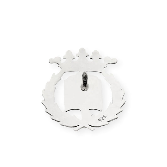 Pin Insignia Profesional de Medicina en Plata de Ley 925