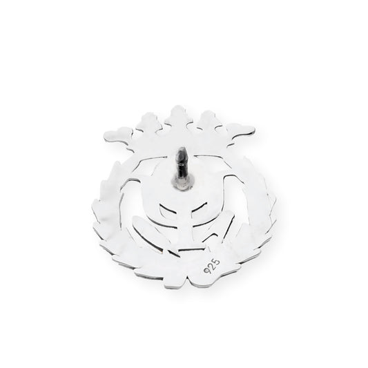 Pin Insignia Profesional de Pedagogía en Plata de Ley 925