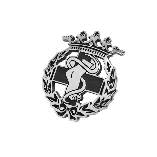 Pin Insignia Profesional de Podología en Plata de Ley 925