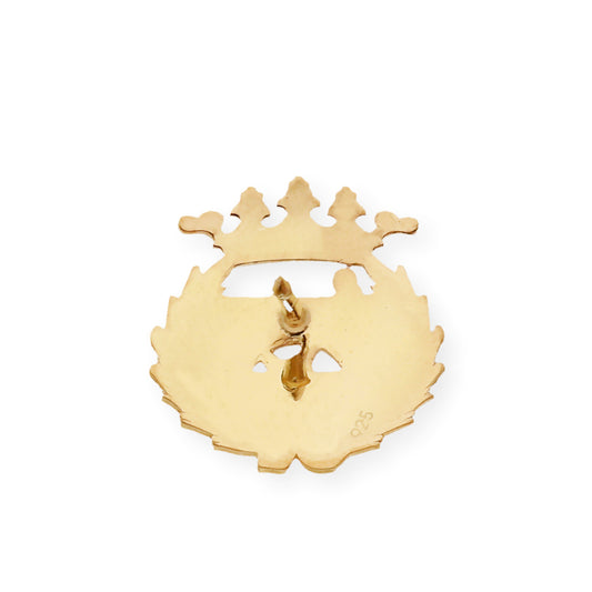 Pin Insignia Profesional de Ingeniería de Caminos en Oro de Ley 18K