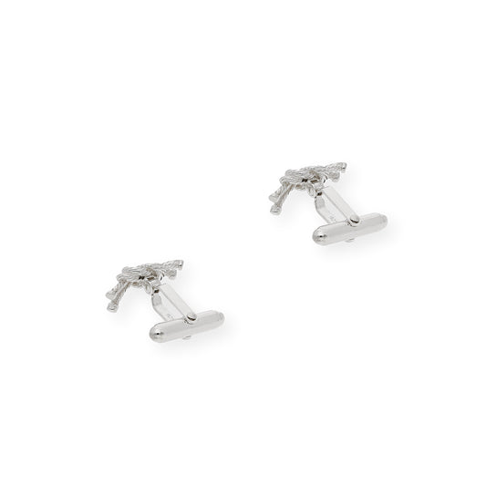 Gemelos de Plata Nudo Marinero