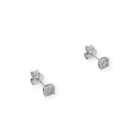 Pendientes de Oro y Diamante en Patillas