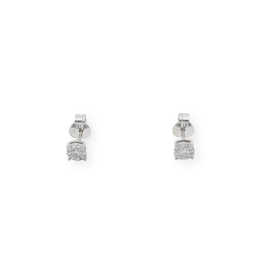 Pendientes de Oro y Diamante en Patillas