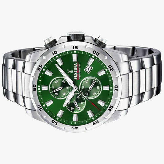 Reloj Festina Chrono Sport F20463/3 Esfera Verde