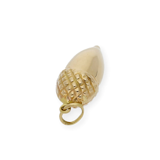 Colgante bellota mediana en Oro 18k