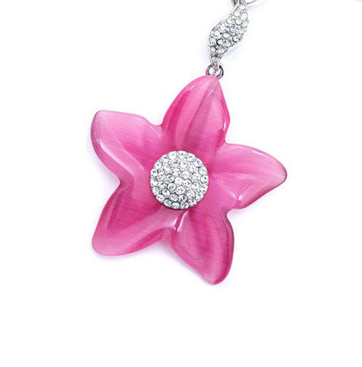 Colgante Viceroy Flor Rosa Cristal y Plata de Ley 1061C000-96