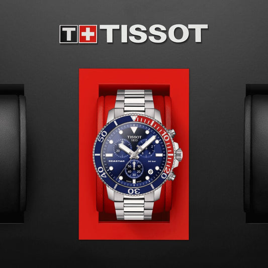 Reloj Tissot Seastar 1000 Quartz Chronograph T120.417.11.041.03