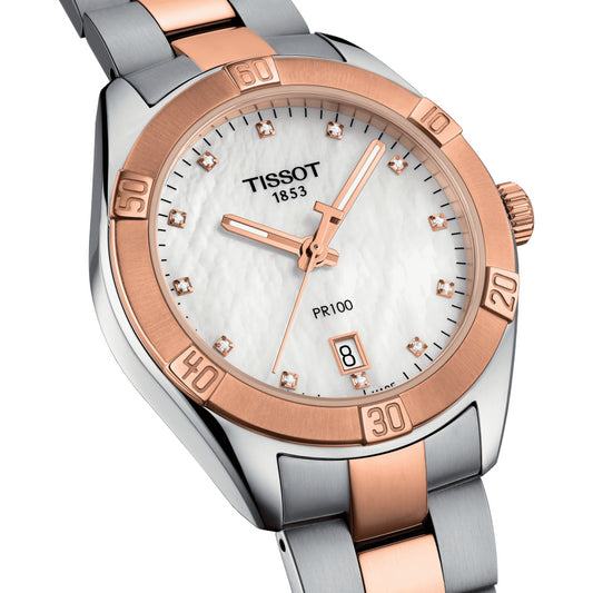 Reloj Tissot PR 100 Sport Chic T101.910.22.116.00