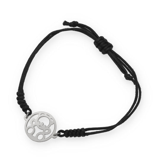 copy of Pulsera Macramé de Conejo con Plata de Ley 925