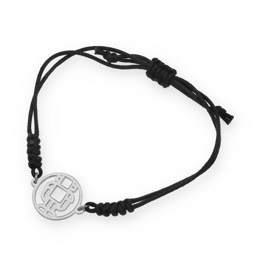 copy of Pulsera Macramé de Conejo con Plata de Ley 925