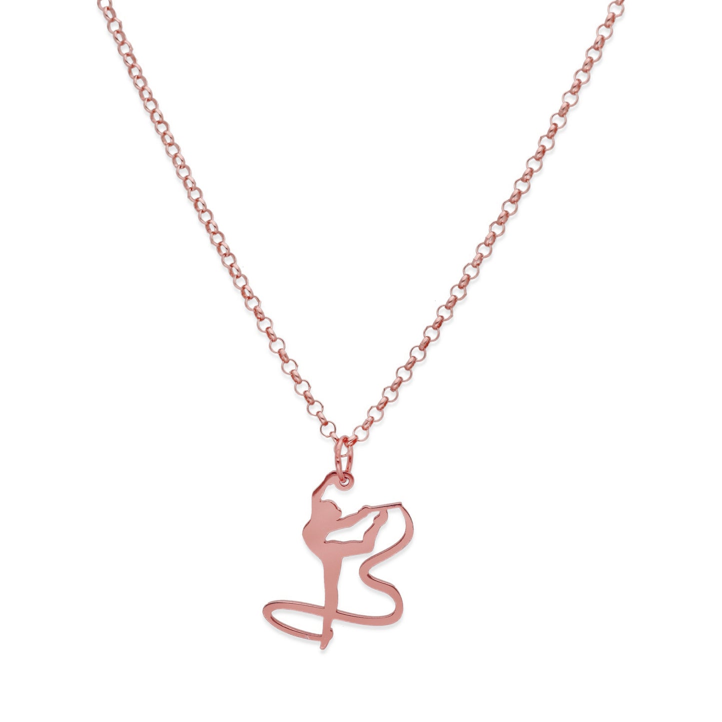 copy of Collar con Colgante de Gimnasia Artística en Plata de Ley 925