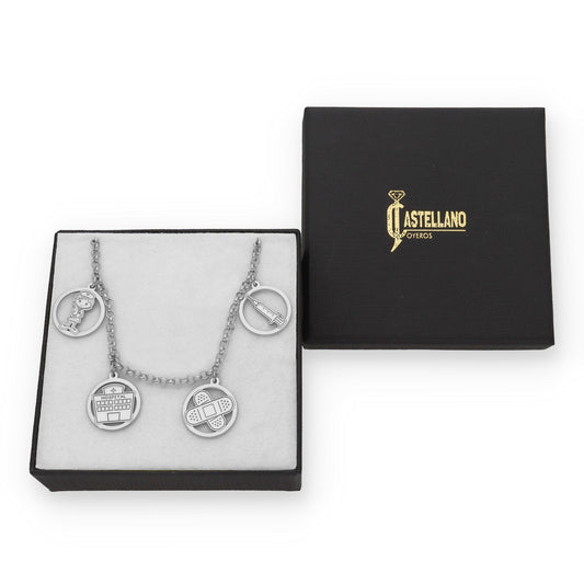 Pulsera Charms de Enfermería en Plata de Ley 925