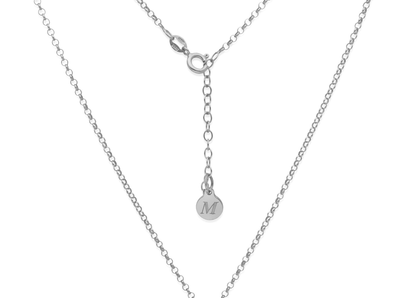 Collar con Colgante Origami Unicornio en Plata de Ley 925