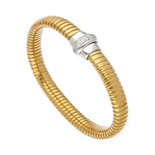 Brazalete de Plata Tubo de Gas