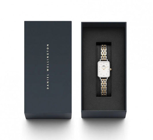 Reloj Daniel Wellington Quadro Lumine 5-Link Two-Tone DW00100625