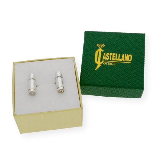 Gemelos de Plata Diseño bala