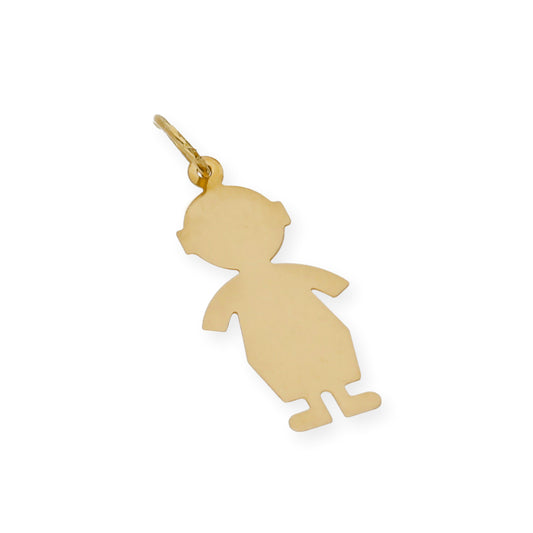 Colgante Inocente Niño en Oro 18k