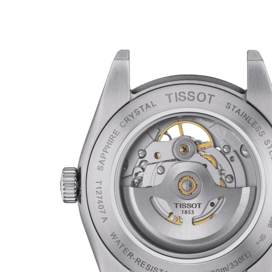Reloj Tissot Gentleman Powermatic 80 Open Heart T127.407.11.041.01