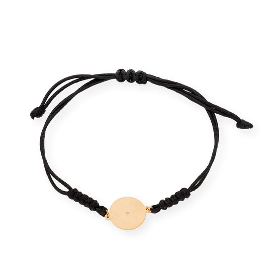 Pulsera Marlene Modelo Heard en Plata 925 y Esmalte con Diamante