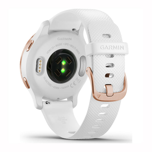Reloj Garmin Venu 2S Rose Gold y Correa Blanca 010-02429-13