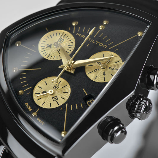 Reloj Hamilton Ventura L Chrono Quartz H24402730