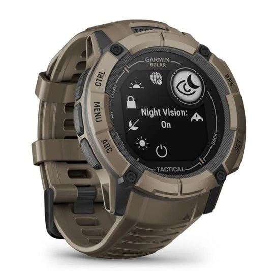 Reloj Garmin Instinct 2X Solar Tactical Edition Marrón 010-02805-02