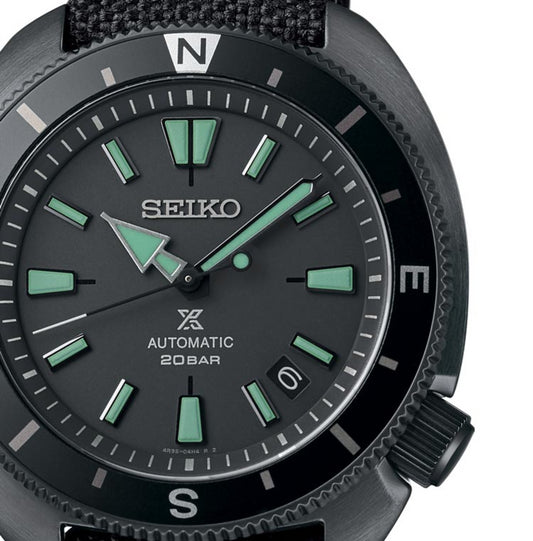 Reloj Seiko Prospex Black Series NightVision Tortuga SRPH99K1