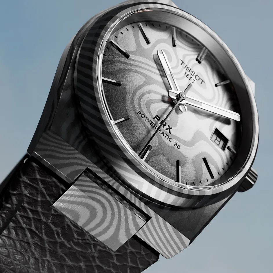 Reloj Tissot PRX Acero Damasco 38mm T137.807.96.081.00