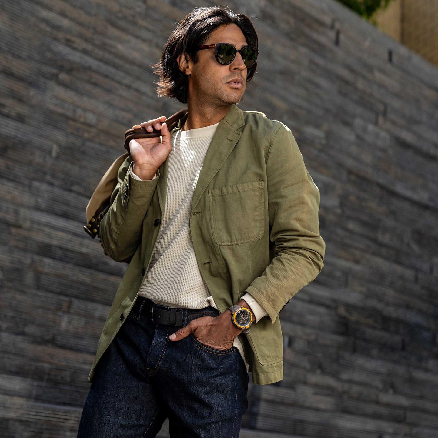 Reloj Garmin Instinct Crossover AMOLED Naranja 010-03398-01