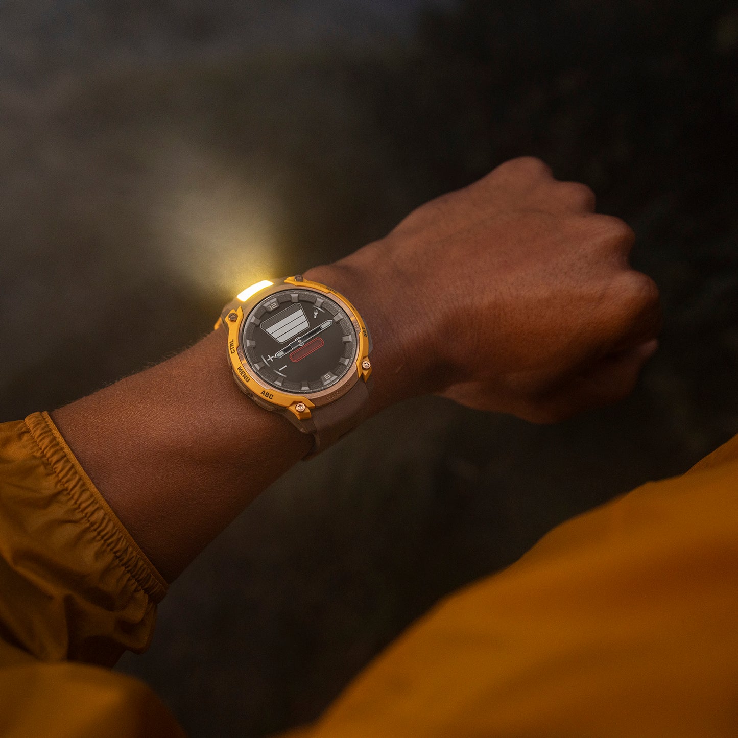 Reloj Garmin Instinct Crossover AMOLED Naranja 010-03398-01