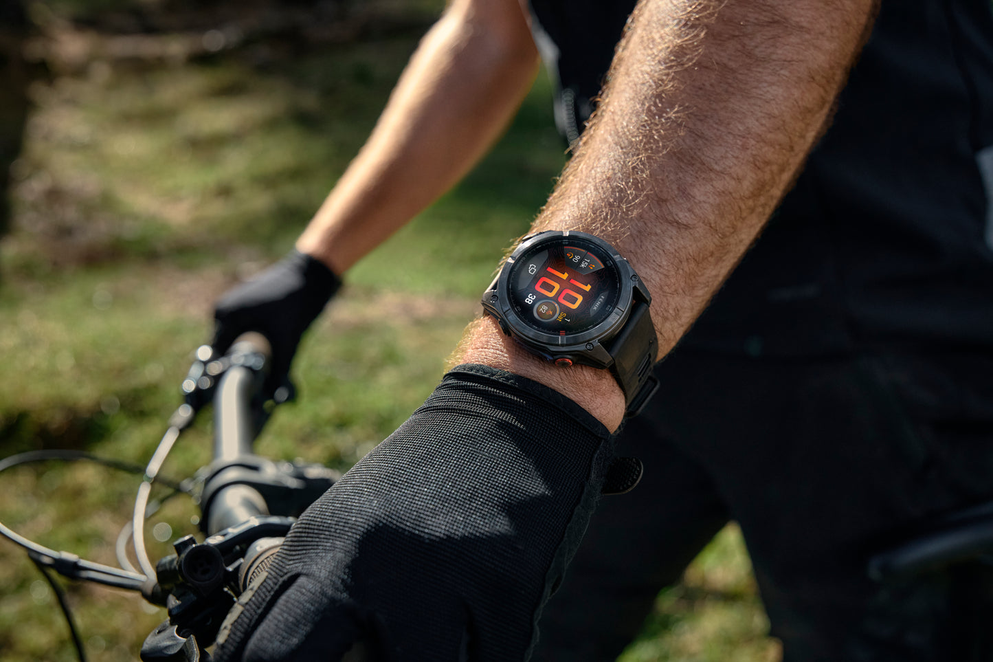 Reloj Garmin Fénix 8 PRO - 47mm Amoled Sapphire Titanio Correa Silicona Negra/Gris 010-03198-11