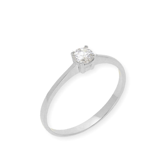 Solitario de Compromiso con Diamante 0,70ct Color H y Pureza SI1 en Oro 18K