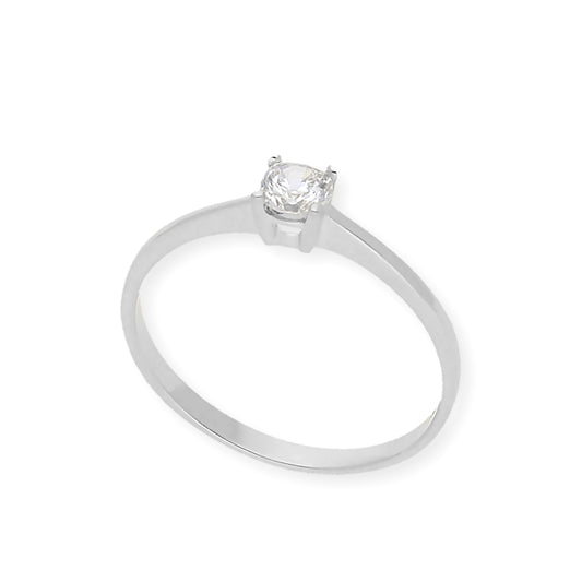 Solitario de Compromiso con Diamante 0,70ct Color H y Pureza SI1 en Oro 18K