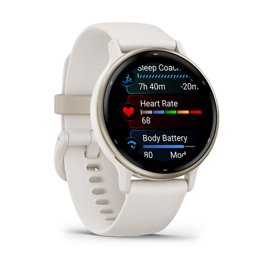 Reloj Garmin Vivoactive 5 Blanco Gold 010-02862-11