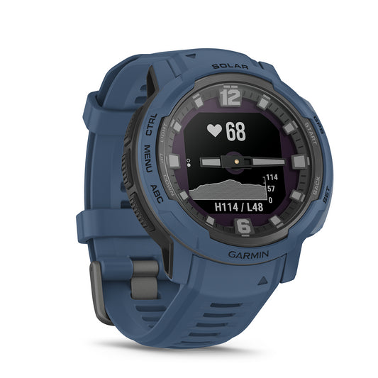 Reloj Garmin Instinct Crossover Solar Azul 010-02730-02
