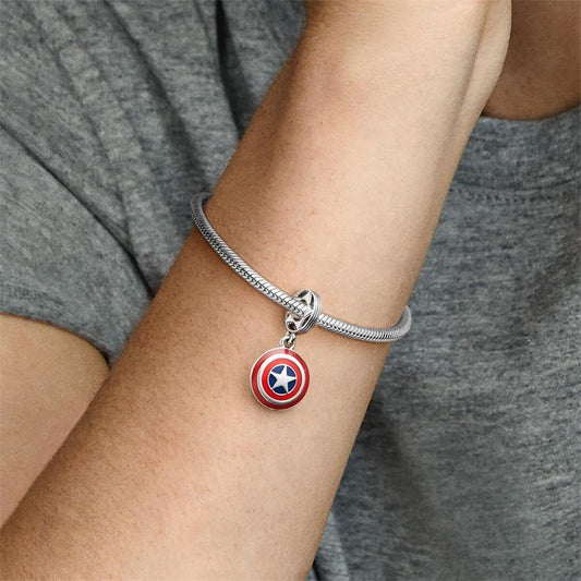 Charm Pandora Escudo Capitán América Los Vengadores de Marvel 790780C01