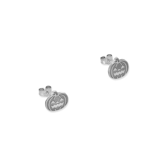 Pendientes Calabaza en Plata 925 y Baño Oro 18k