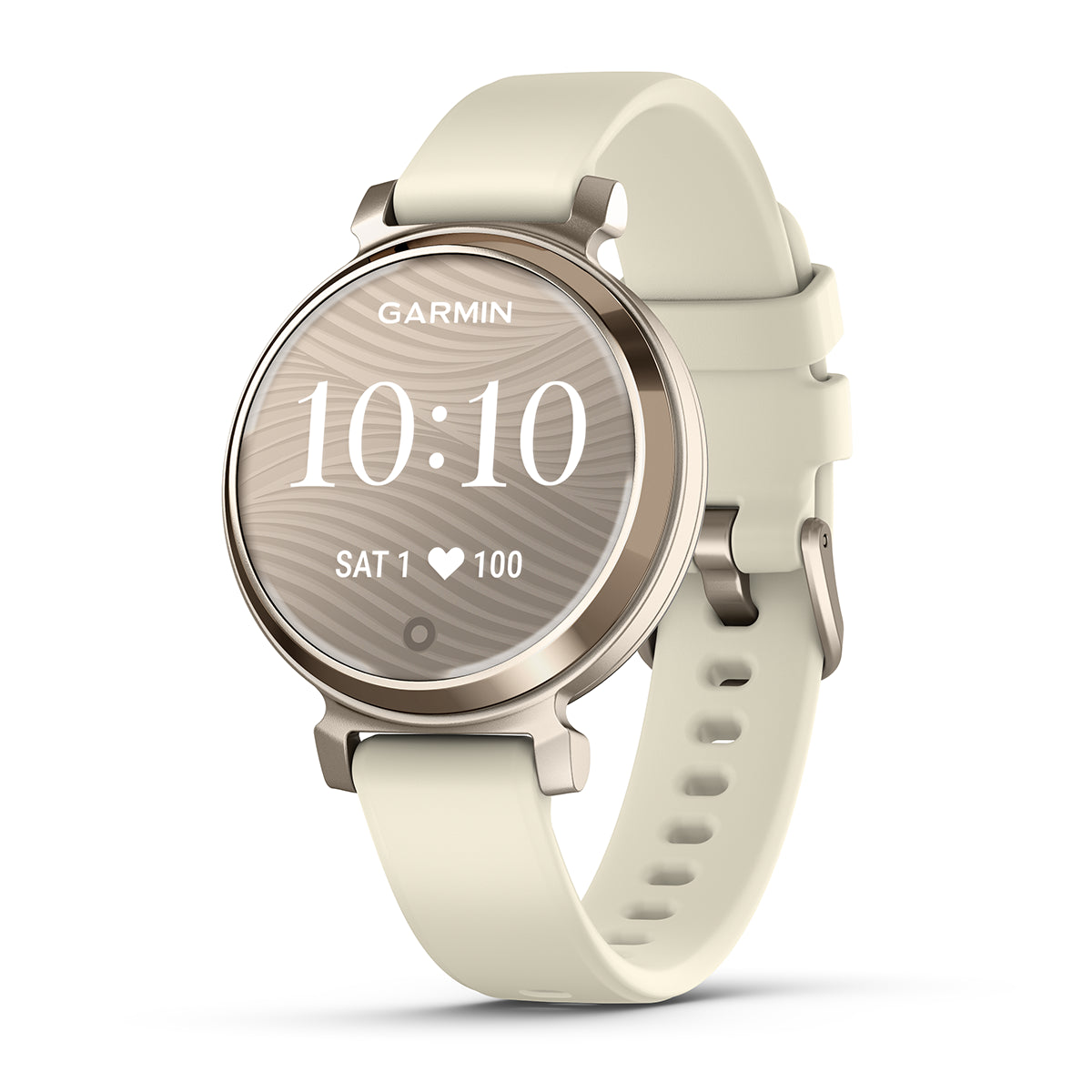 Reloj Garmin Lily 2 Oro Crema con Correa de Silicona Coco 010-02839-00