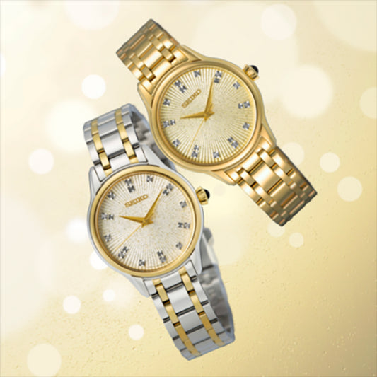 Reloj Seiko Ladies Cuarzo 12 diamantes SRZ550P1